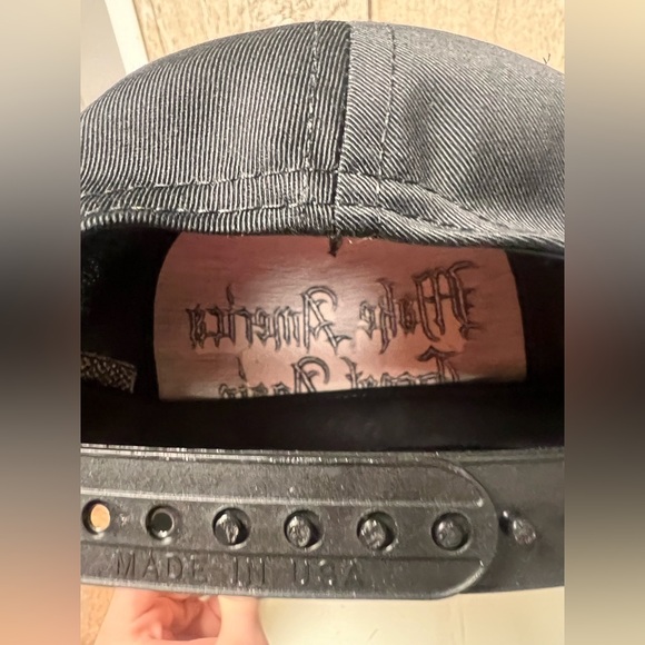 Donald Trump Cali-Fame Official Elon Dark Gothic MAGA Hat Limited Edition Cap - Picture 7 of 8